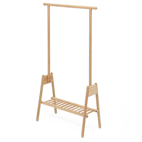 Hang Up Coat Stand - Oak - des. Lincoln Rivers for Wireworks