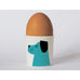 Happiness Dog Egg Cup Turquoise - by Repeat Repeat