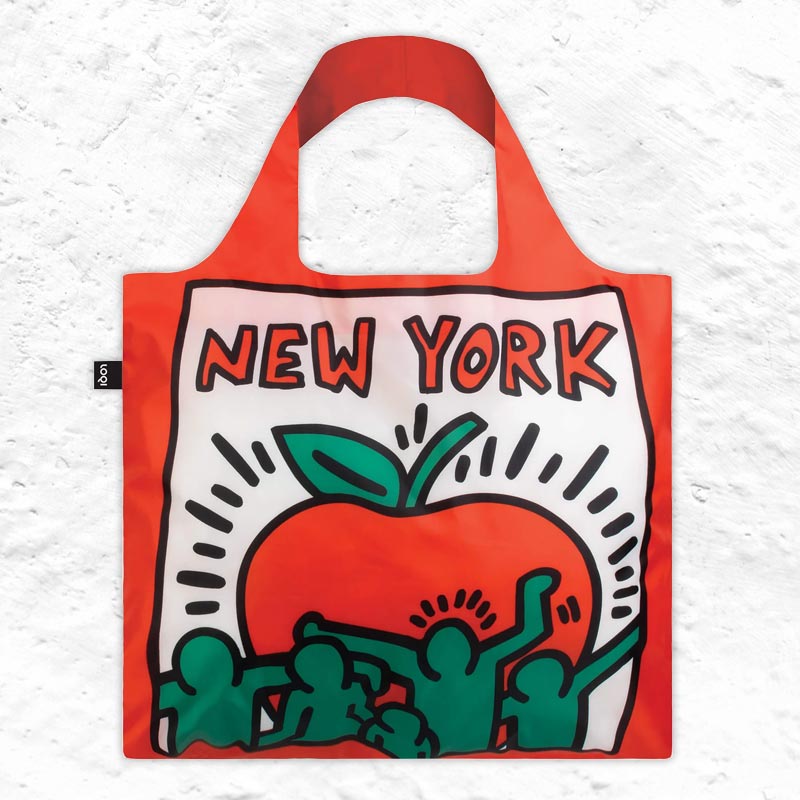 LOQI Foldaway Shopping Bag - Keith Haring - New York