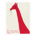 He Will Only Eat Squid Ink Pasta poster by David Shrigley