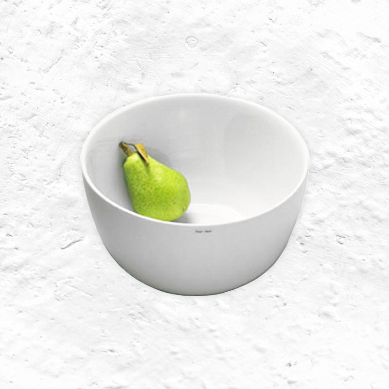 Serving Bowl White Porcelain - 26cm - by Piet Hein