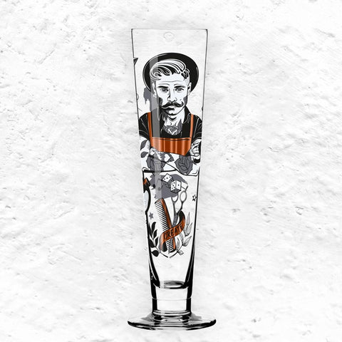 Heldenfest Beer Glass, des. Werner Bohr for Ritzenhoff