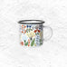 Herbarium Enamel Mug - Stig Lindberg Collection