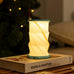 Mini Hexagon Twist Lamp - Lagoon Teal - by Gingko