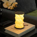 Mini Hexagon Twist Lamp - Walnut Drift - by Gingko