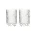 Ultima Thule Set of 2 Highball Glasses - 38 cl - des. Tapio Wirkkala, 1968, for Iittala