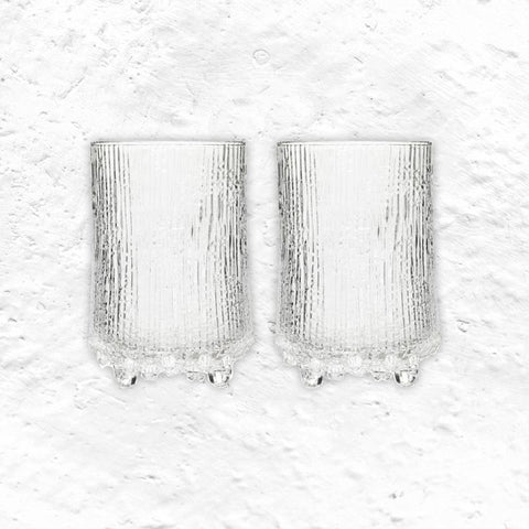 Ultima Thule Set of 2 Highball Glasses - 38 cl - des. Tapio Wirkkala, 1968, for Iittala