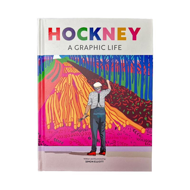 Hockney: A Graphic Life by Simon Elliott - hardback – Salts Mill Shop