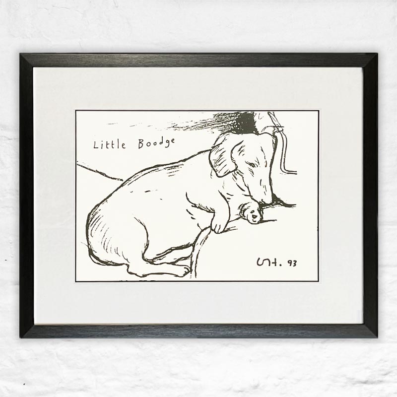 Little Boodge (detail), 1993 - framed (image from 1995 calendar)