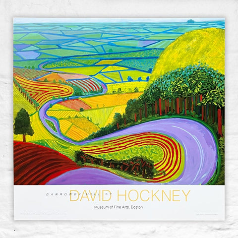 Garrowby Hill poster by David Hockney