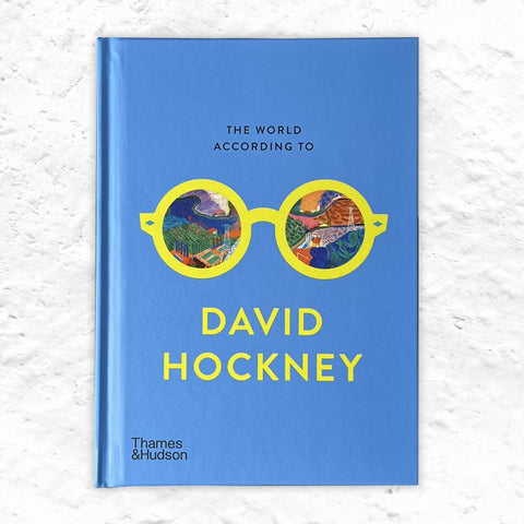 The World According to David Hockney - hardback, blue cover - words by David Hockney, edited by Martin Gayford