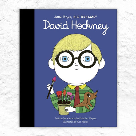 David Hockney - Little People Big Dreams by Maria Isabel Sánchez Vegara