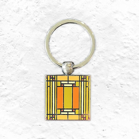 Frank Lloyd Wright "Home & Studio" Key Ring, produced by ACME