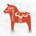 Dala Horse Thermometer by Pluto Produkter