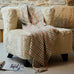 Pure New Wool Throw - Houndstooth Coastland - by Tweedmill