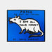 I Ate All Your Money - fabric patch by David Shrigley