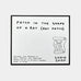 I Ate All Your Money - fabric patch by David Shrigley