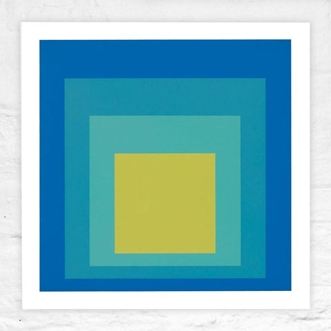 I-S-G poster by Josef Albers