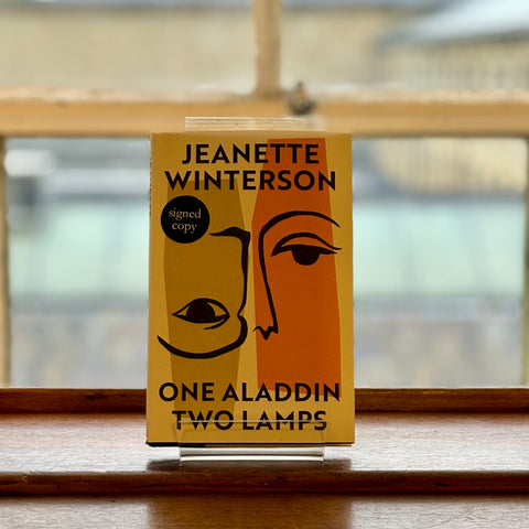 One Aladdin Two Lamps, by Jeanette Winterson (Signed Hardback)