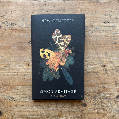 New Cemetery by Simon Armitage - signed 1st edition hardback, exclusive indie edition