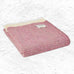 Pure New Wool Throw - Illusion - Pink & Grey - by Tweedmill