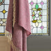 Pure New Wool Throw - Illusion - Pink & Grey - by Tweedmill