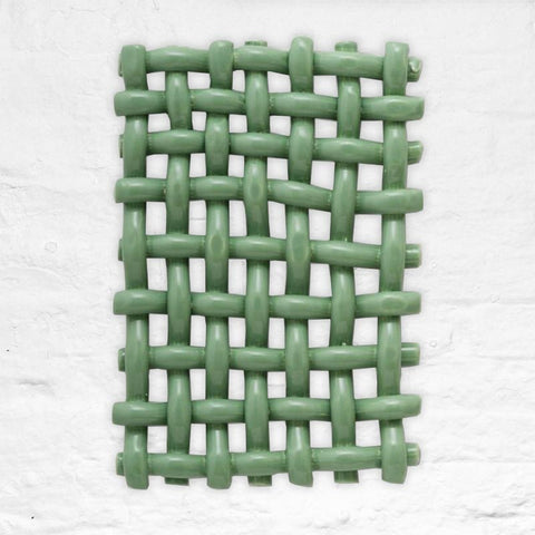 Interlace No.2 - Sea Green - Another Art Project, for The Poster Club