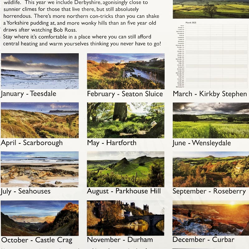 It's Grim Up North! Family organiser calendar for 2025 Salts Mill Shop Grim Up North Calendar 2025 Pdf