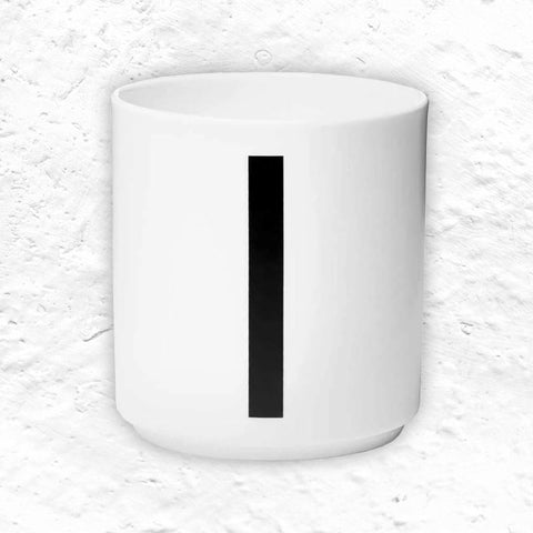 Jacobsen Typography Mug - I - by Design Letters