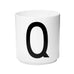 Jacobsen Typography Mug - Q - by Design Letters