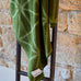 Pure New Wool Throw Geometric Jacquard - Fern Green - by Tweedmill