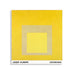 Homage to the Square: Yellow Climate poster by Josef Albers