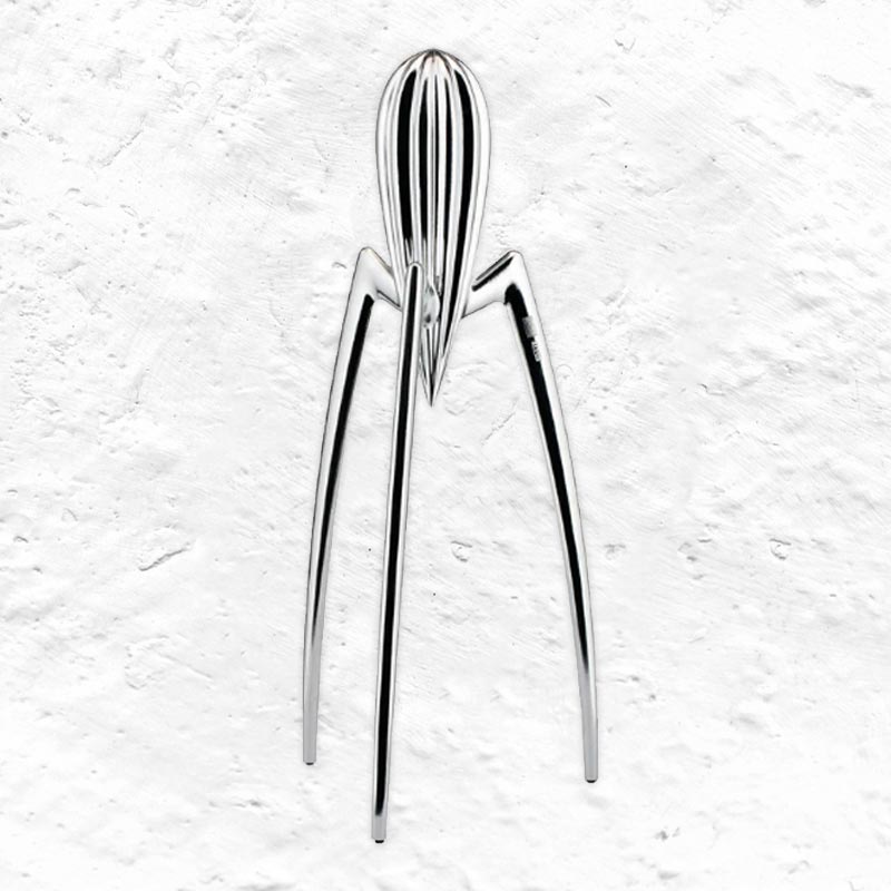 Juicy Salif citrus squeezer des. Phillipe Stark , 1990 (made by Alessi)