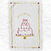 Just a Little Slice 100% Linen Tea Towel, by Dinette