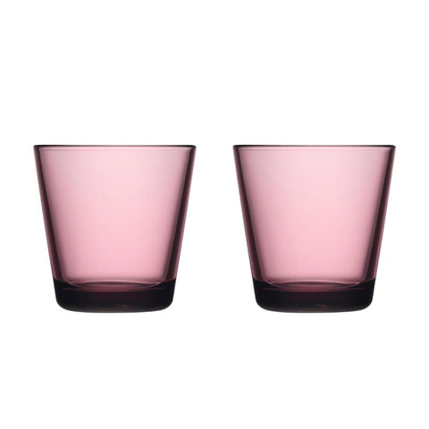 Set of 2 Kartio tumblers - 21cl, calluna - des. Kaj Franck, made by Iittala