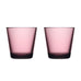 Set of 2 Kartio tumblers - 21cl, calluna - des. Kaj Franck, made by Iittala