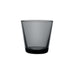 Set of 2 Kartio tumblers - 21cl, dark grey - des. Kaj Franck, 1956, made by Iittala