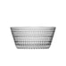 Kastehelmi Bowl - Clear, 1.4L - des. Oiva Toikka, made by Iittala