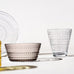 Kastehelmi bowl -  linen, 23cl - des. Oiva Toikka, made by Iittala