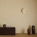 Lemnos Kehai Wall Clock - Yellow - des. Makoto Koizumi