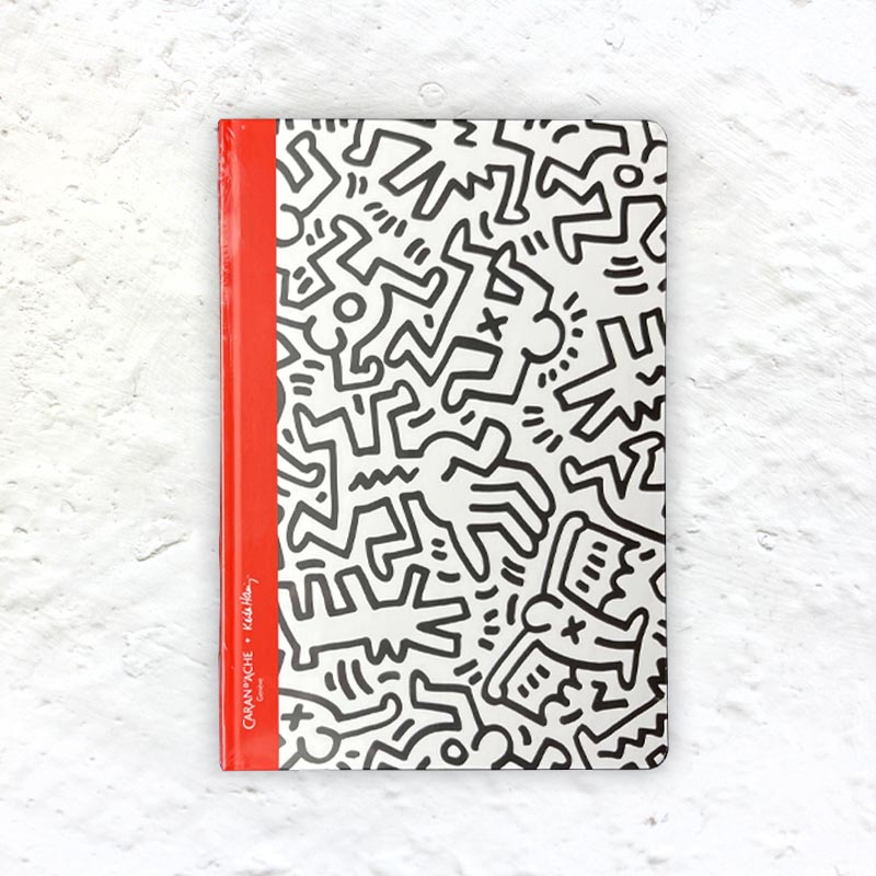 Keith Haring Special Edition A5 sketchbook / notebook by Caran D'Ache