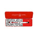 Keith Haring metal ballpoint pen (white) by Caran d’Ache - special edition