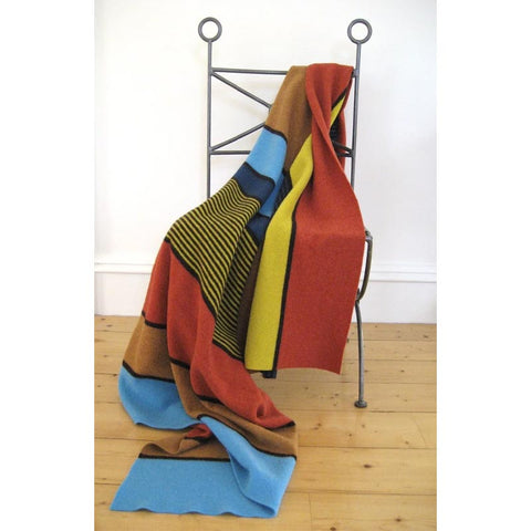 Kelly 100% Fine Merino Throw (Allsorts) by Green Grove Weavers