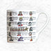 Kings & Queens with dates mug