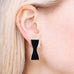 "Kismet Black & White" Earrings, des. Karim Rashid & Adrian Olabuenaga for ACME