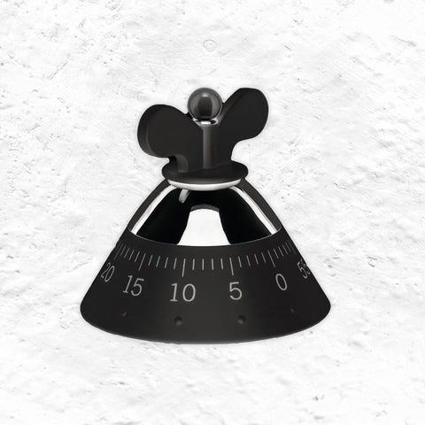 Kitchen Timer - Black - des. Michael Graves for Alessi