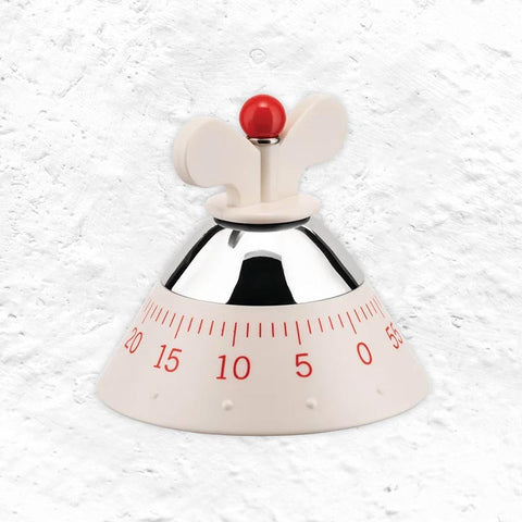 Kitchen Timer - White - des. Michael Graves for Alessi