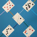Charles and Ray Eames Kite Playing Cards by Art of Play
