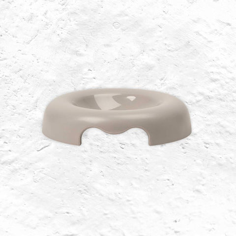 "Kitty" Cat Bowl - Dove Grey - by United Pets