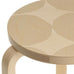 Stool 60 - Kivet - des. Alvar Aalto 1933, Pattern des. Maija Isola 1956, made by Artek + Marimekko